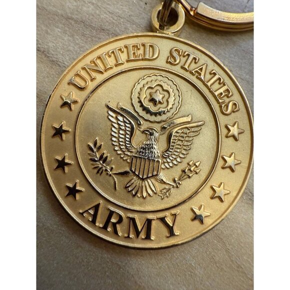 United States Army gold keychain - Picture 2 of 8